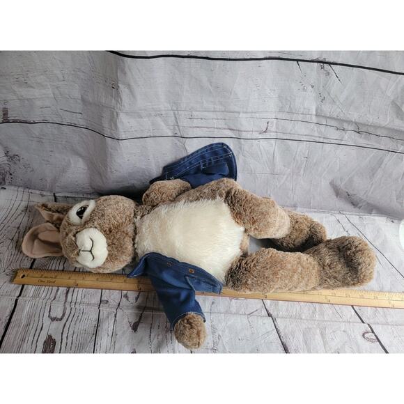 Peter Rabbit Dan Dee 22in Plush Bunny Stuffed Animal Blue Jacket 2020 Dandee - Picture 10 of 10